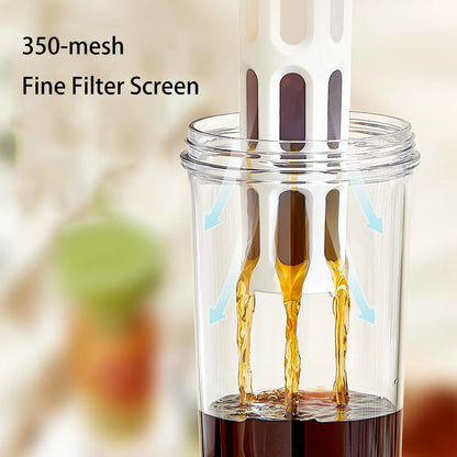 Manual cold brew coffee