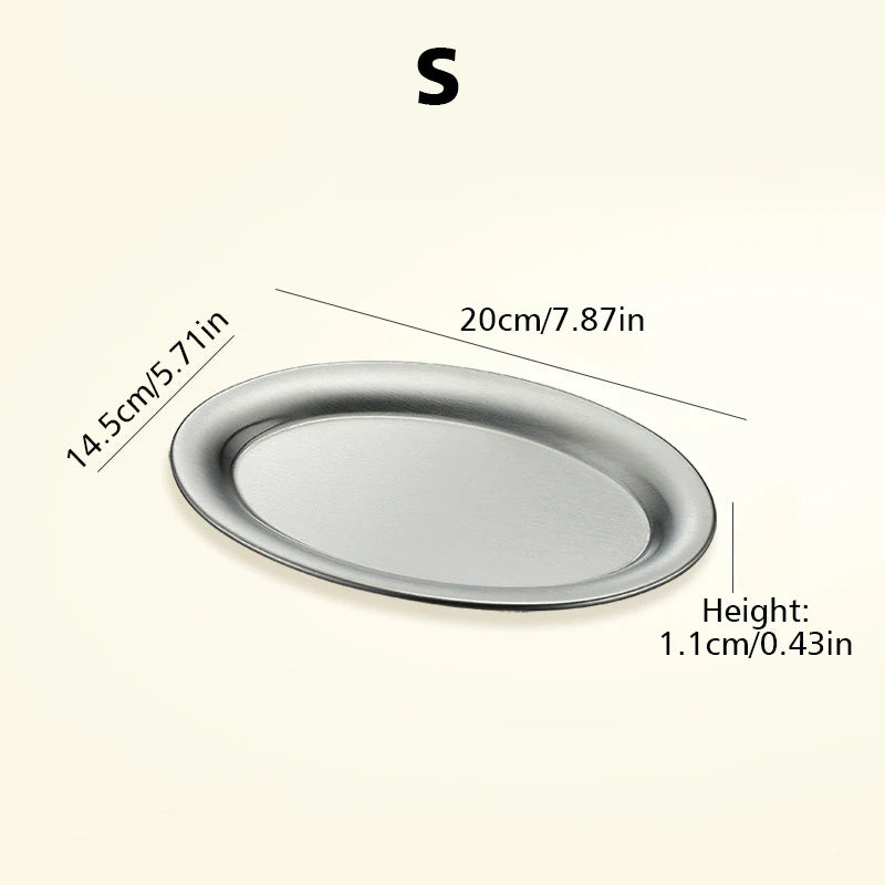 Stainless steel plate